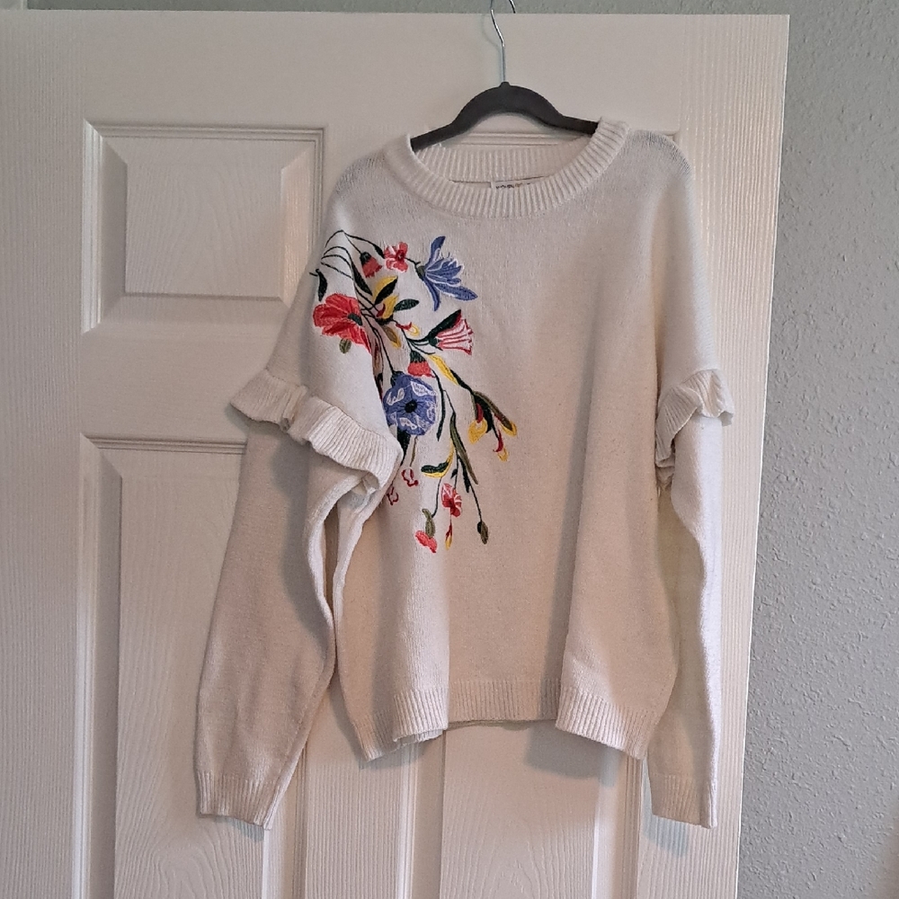 Ruffle Sweater 9/1